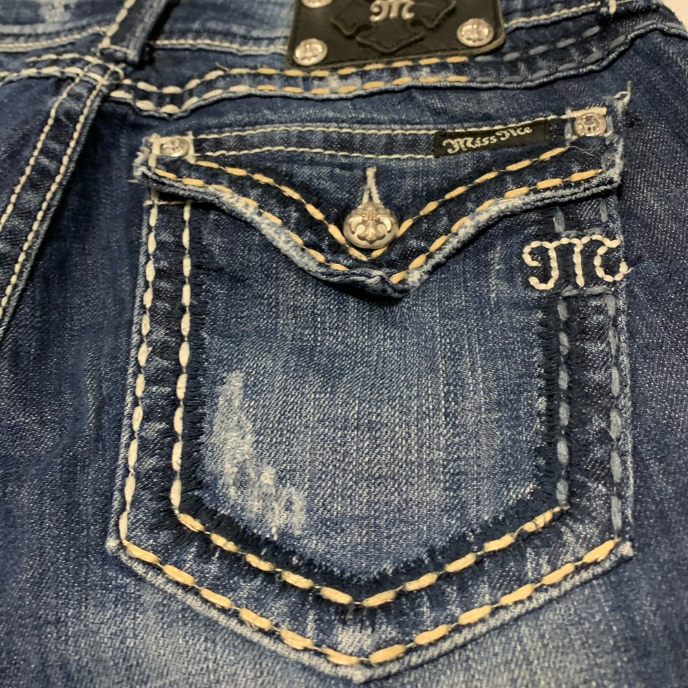 Miss me Bermuda denim shorts